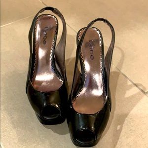 Bebe Black Heels